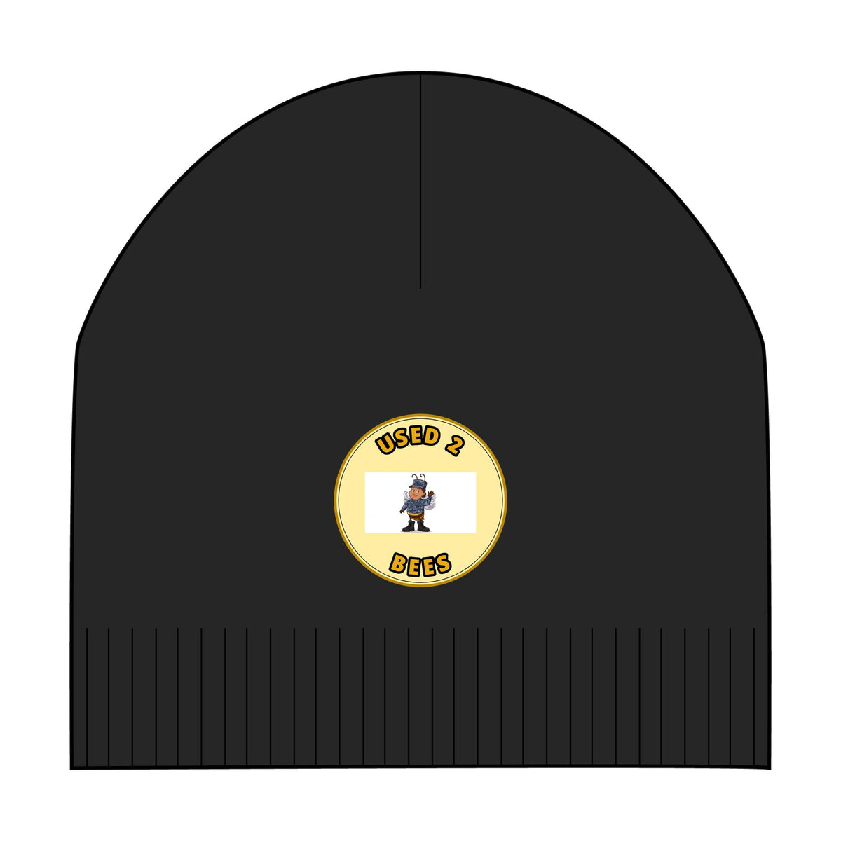 Used 2 Bees Patch Beanie — Sea Service Bee (Female)