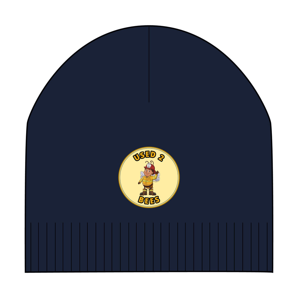 Used 2 Bees Patch Beanie — Fire Dept — Captain (Female)