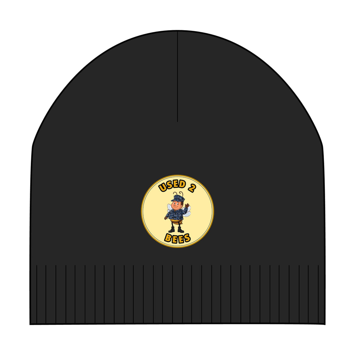 Used 2 Bees Patch Beanie — Sea Service Bee