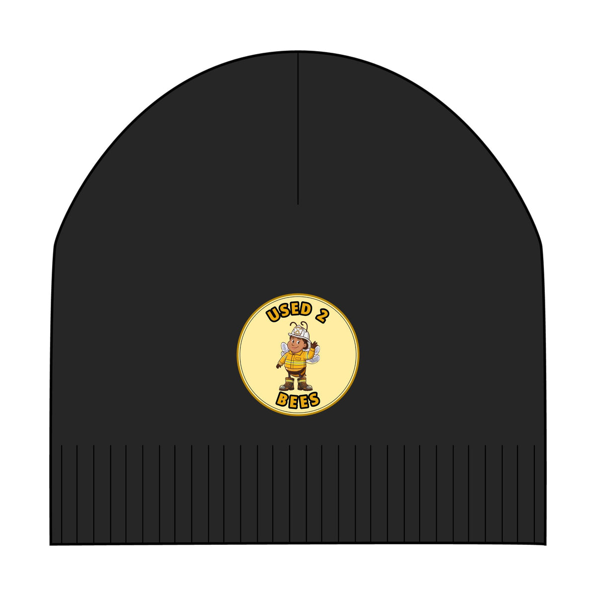 Used 2 Bees Patch Beanie — Fire Dept — Battalion Chief (Female)