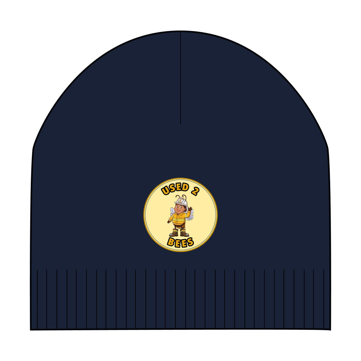 Used 2 Bees Patch Beanie — Fire Dept — Assistant Chief (Female)