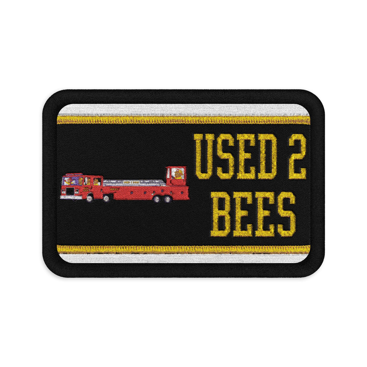 Used 2 Bees — Tiller Truck Patch