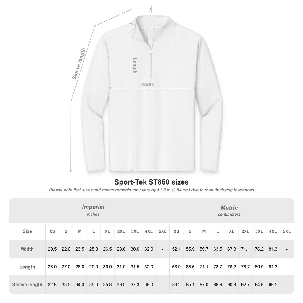 Used 2 Bees — Sport-Tek Sport-Wick Quarter-Zip