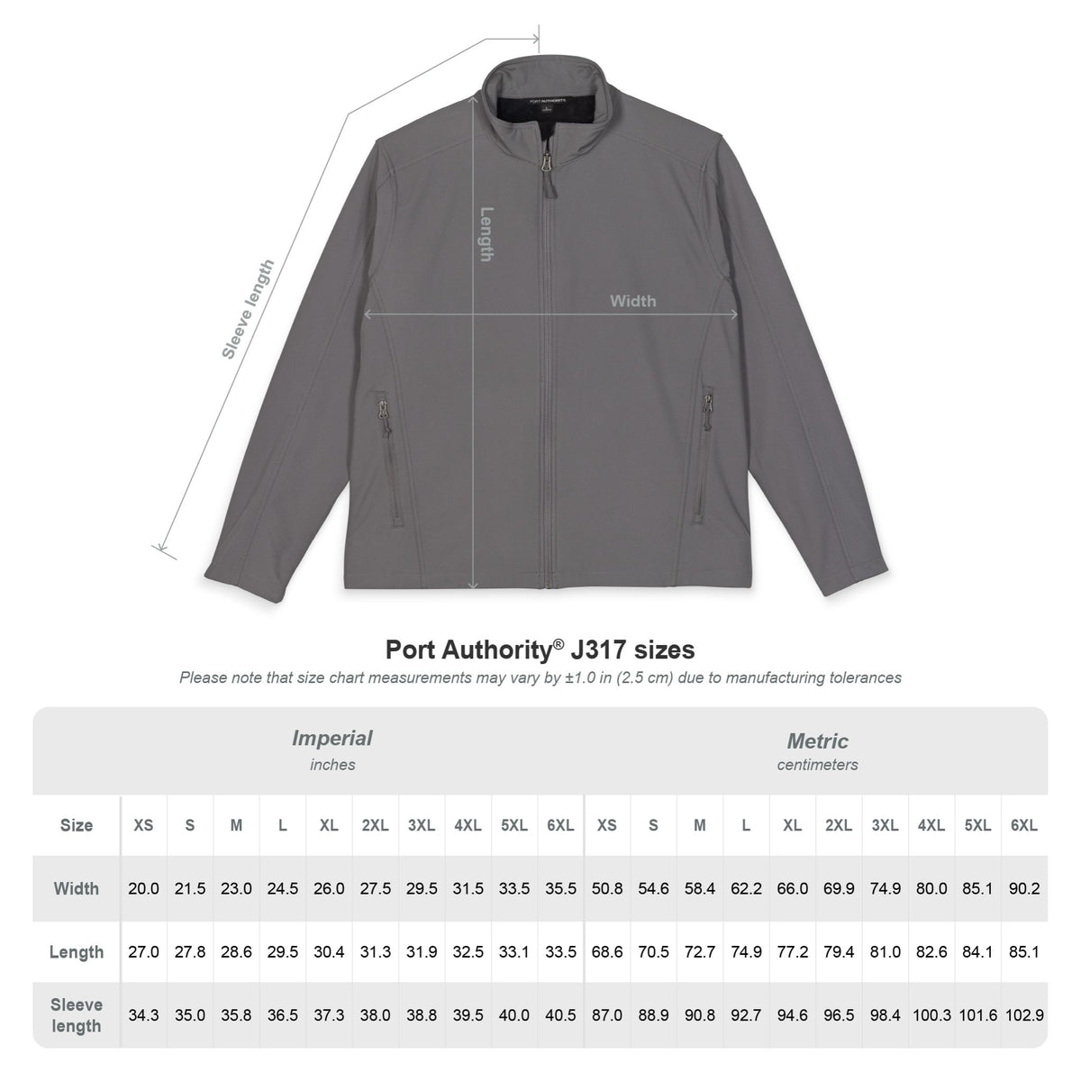 Used 2 Bees — Port Authority Soft Shell Jacket