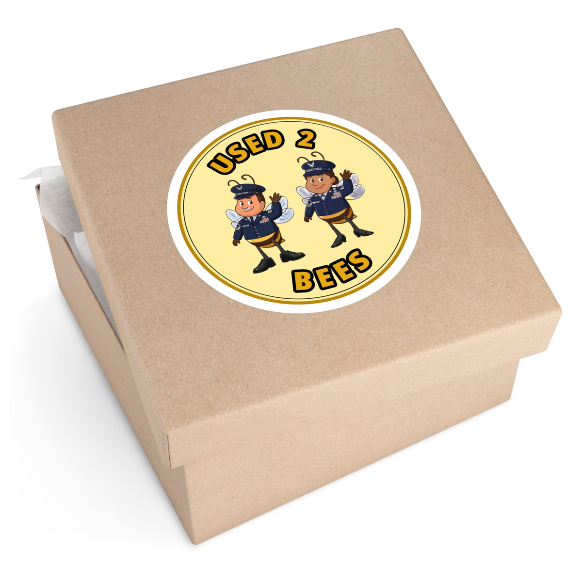 Used 2 Bees Sticker — Taylor Pair