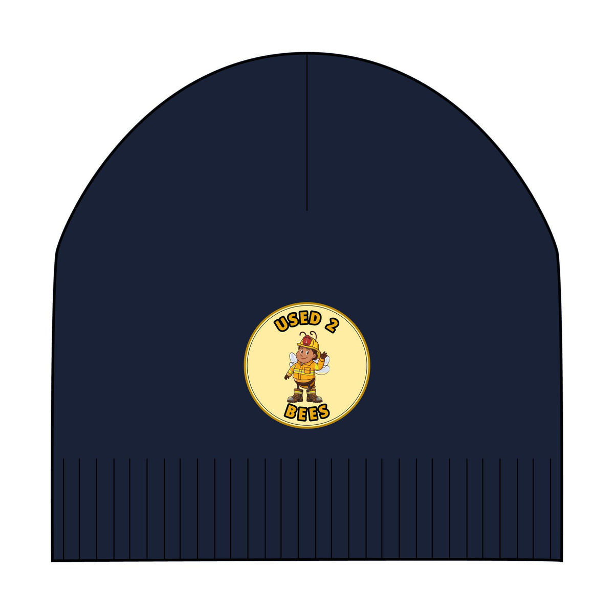Used 2 Bees Patch Beanie — Fire Dept — Engineer (Female)