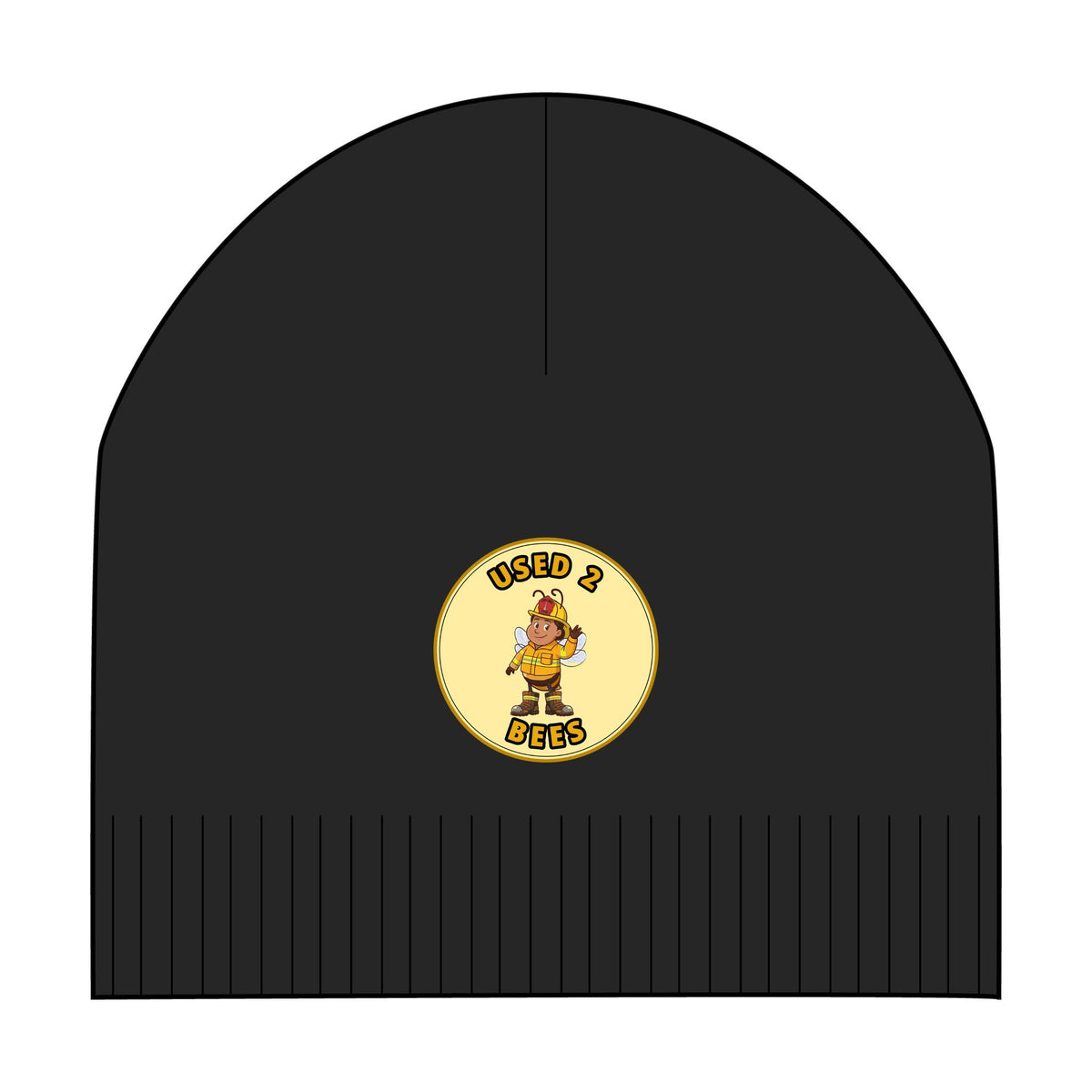 Used 2 Bees Patch Beanie — Fire Dept — Engineer (Female)