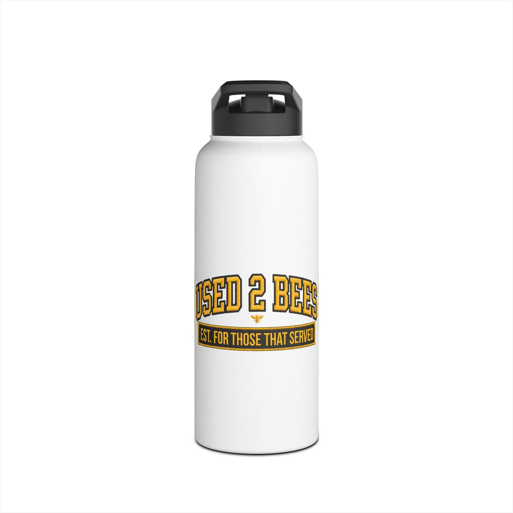 Used 2 Bees Stainless Steel Water Bottle