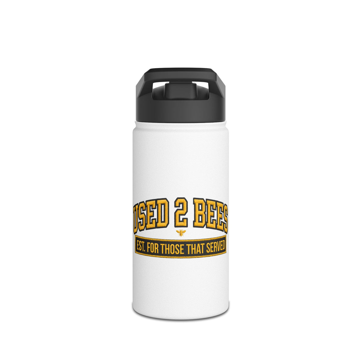 Used 2 Bees Stainless Steel Water Bottle