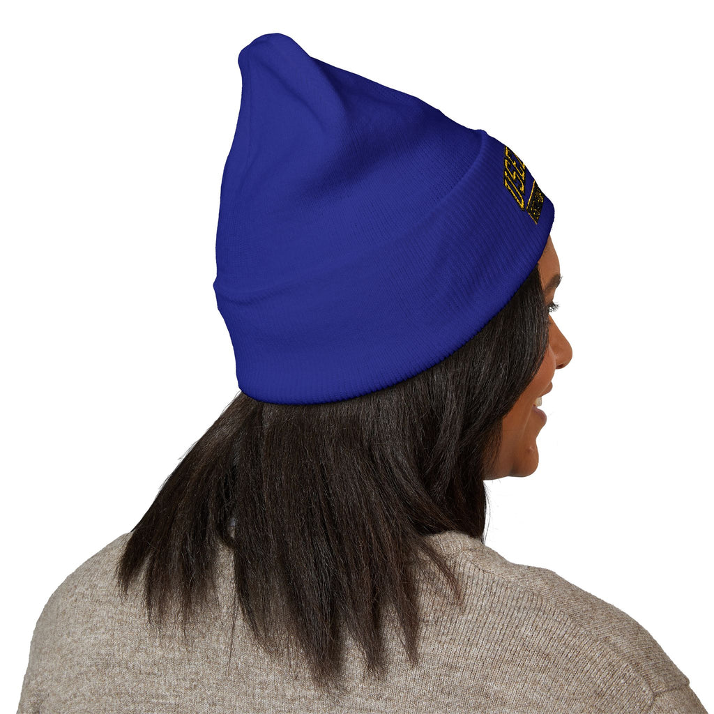 Used 2 Bees Cuffed Beanie — Embroidered Logo