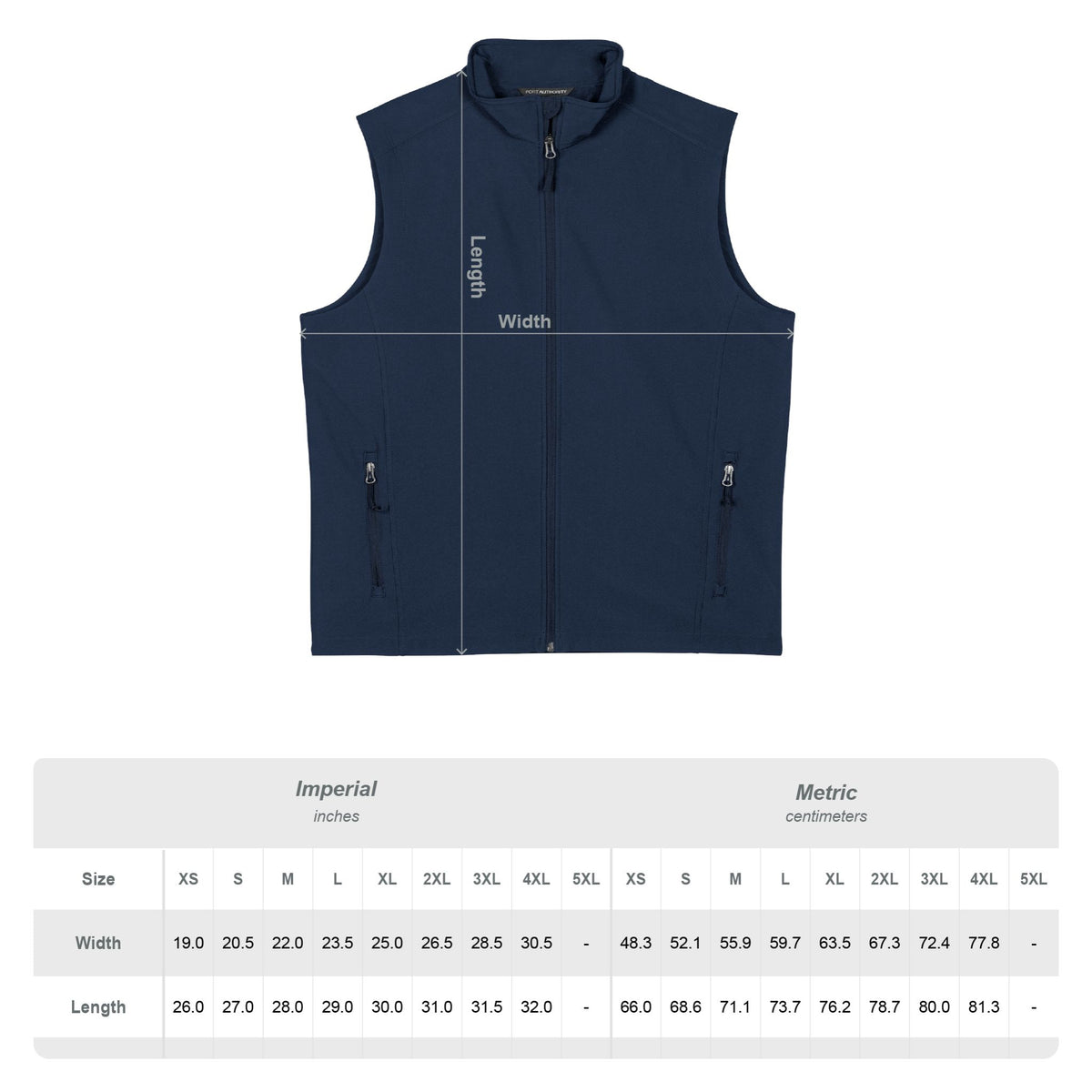 Used 2 Bees — Port Authority Soft Shell Vest