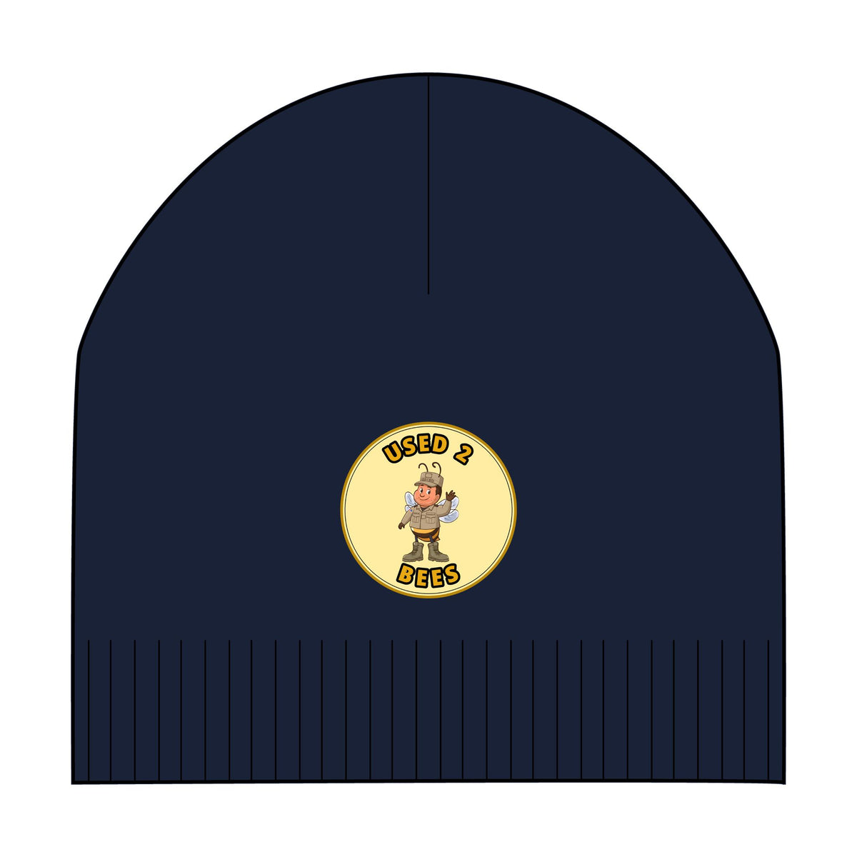 Used 2 Bees Patch Beanie — Sheriff (Male)