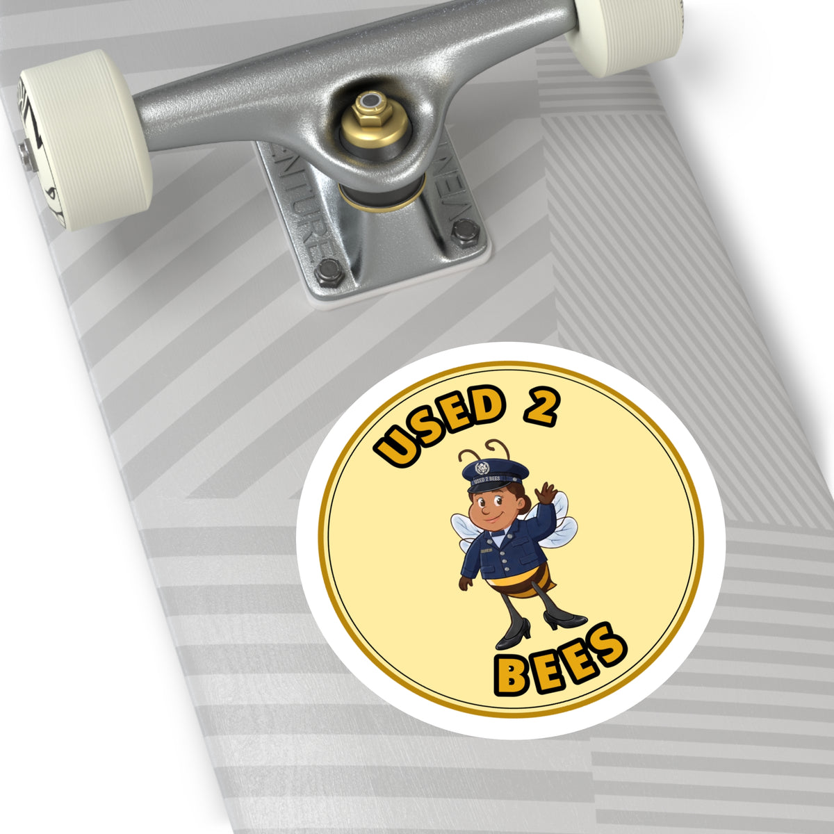 Used 2 Bees Circle Sticker — Air Force Dress (Female)