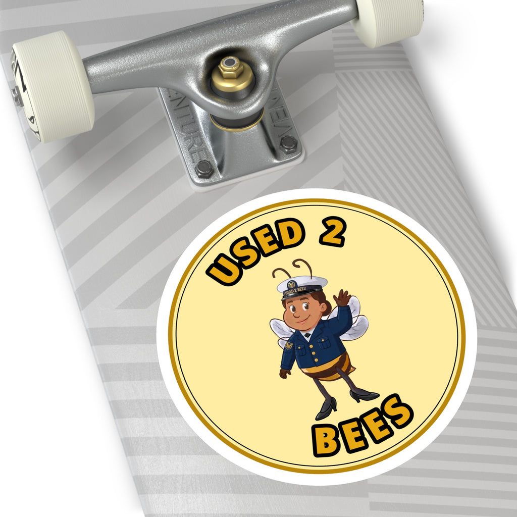 Used 2 Bees Circle Sticker — Coast Guard Dress (Female)