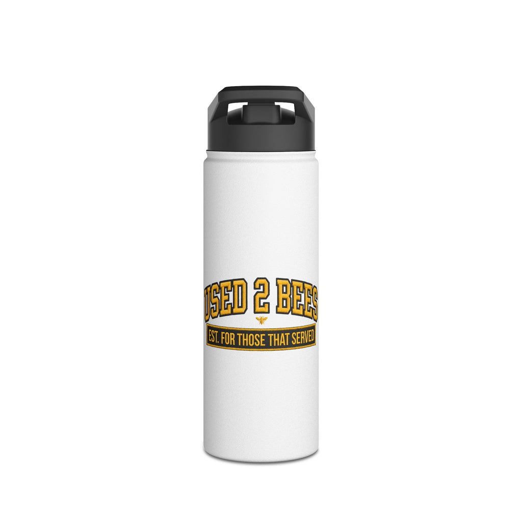 Used 2 Bees Stainless Steel Water Bottle