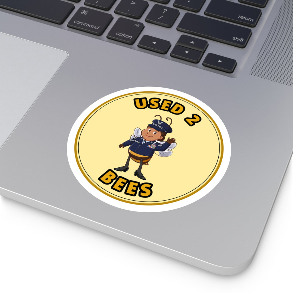 Used 2 Bees Sticker — Taylor SMSgt Bee (Female)