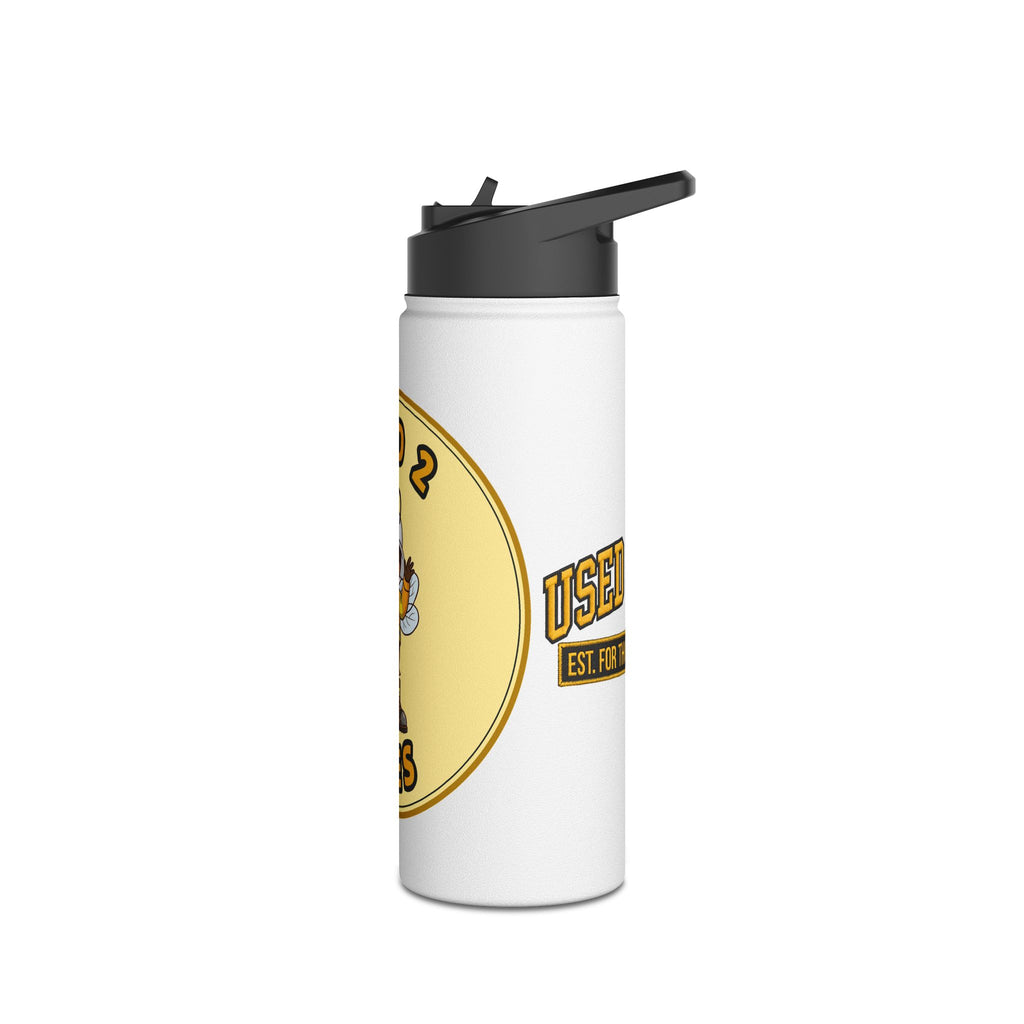 Used 2 Bees Stainless Steel Water Bottle