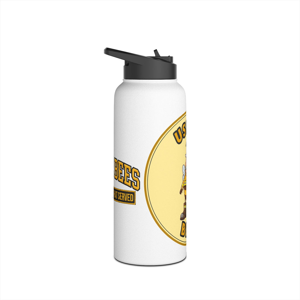 Used 2 Bees Stainless Steel Water Bottle
