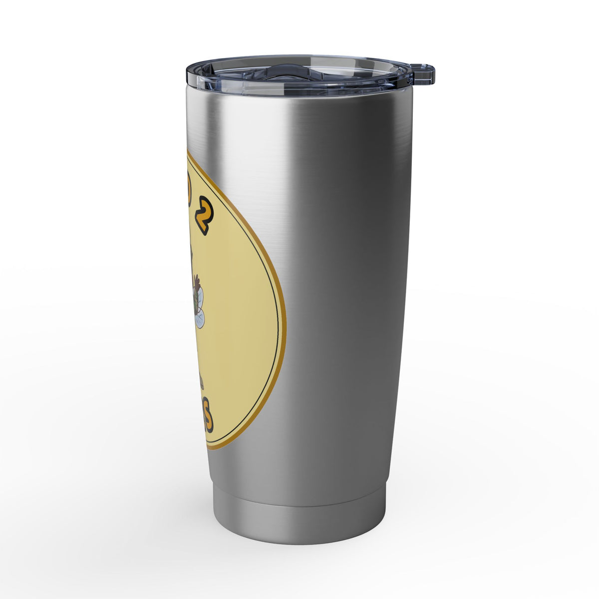 Used 2 Bees Tumbler 20oz — Field Camo Bee (Female)