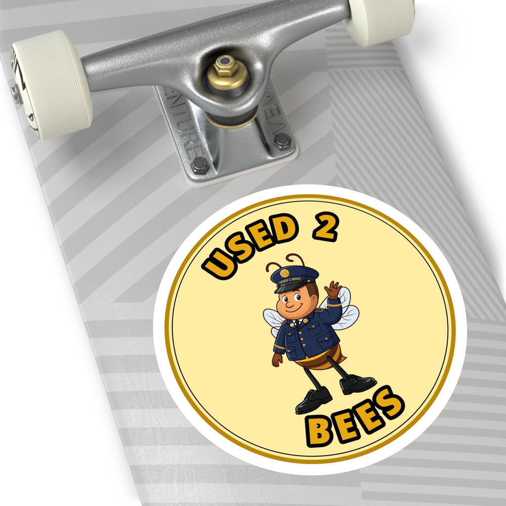 Used 2 Bees Circle Sticker — Army Dress (Male)