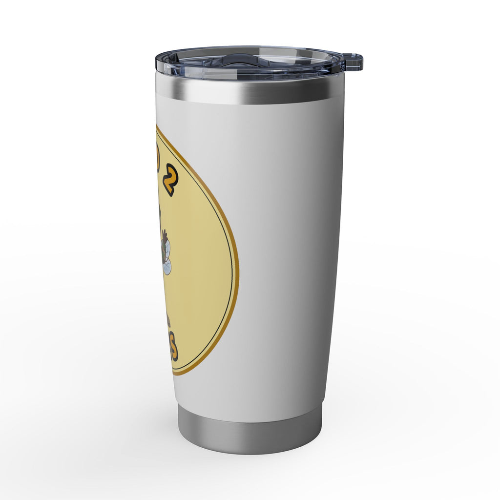 Used 2 Bees Tumbler 20oz — Field Camo Bee (Male)