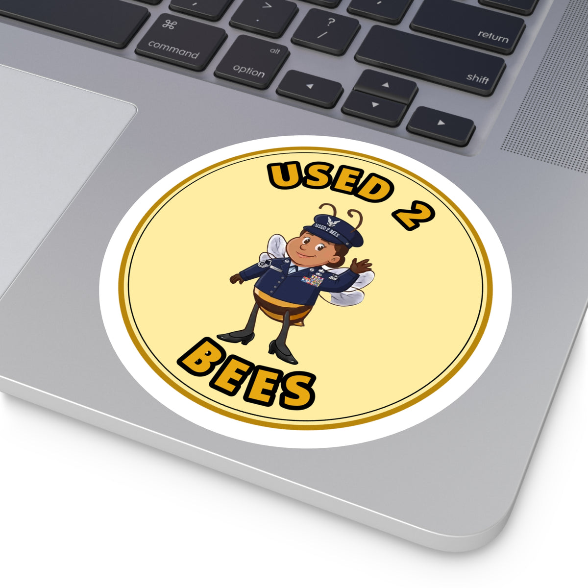 Used 2 Bees Sticker — Taylor SMSgt Bee (Female)