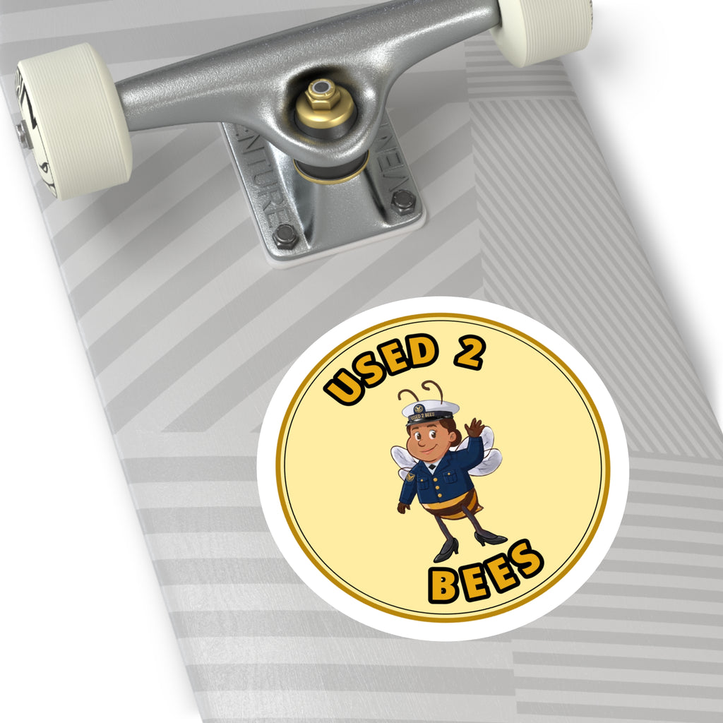 Used 2 Bees Circle Sticker — Coast Guard Dress (Female)