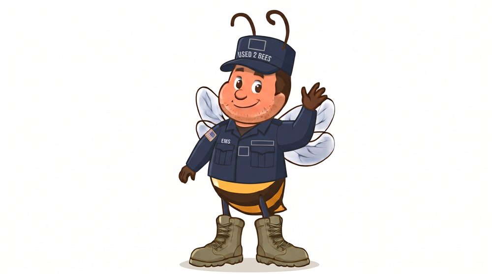 ems base male bee mascot